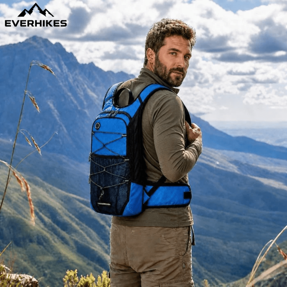 Zaino da trekking leggero e resistente all'acqua – Zaino compatto per escursioni giornaliere