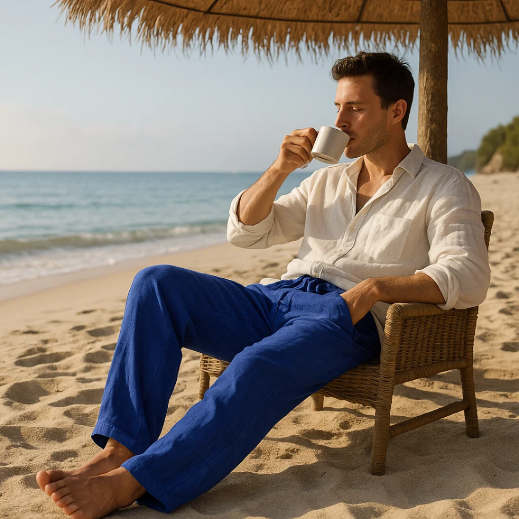 Lightweight Linen Trousers For Summer Comfort And Relaxed Fit | Temsk