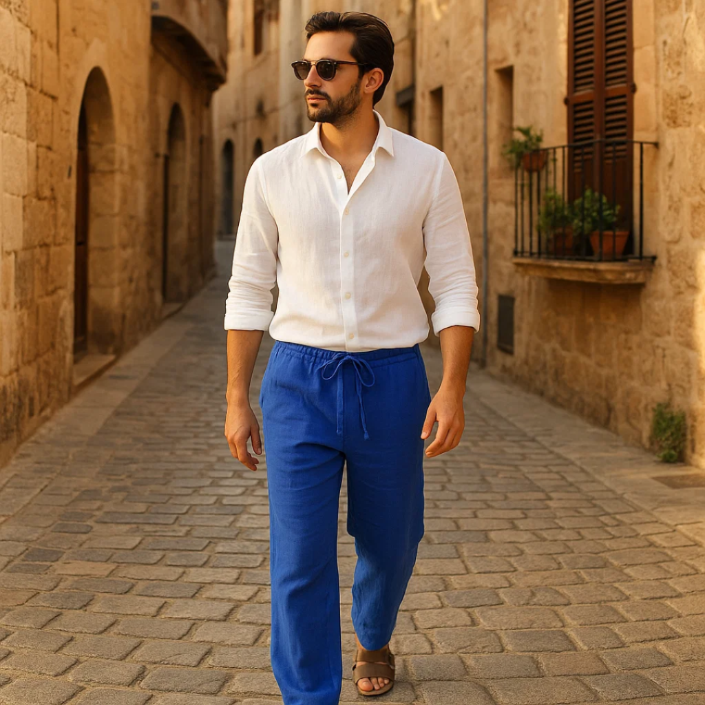 Lightweight Linen Trousers For Summer Comfort And Relaxed Fit | Temsk