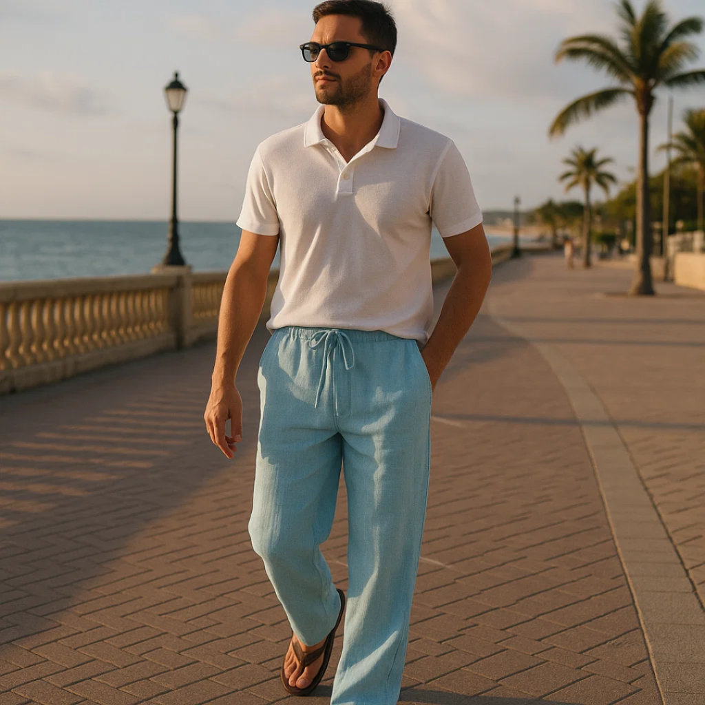 Lightweight Linen Trousers For Summer Comfort And Relaxed Fit | Temsk