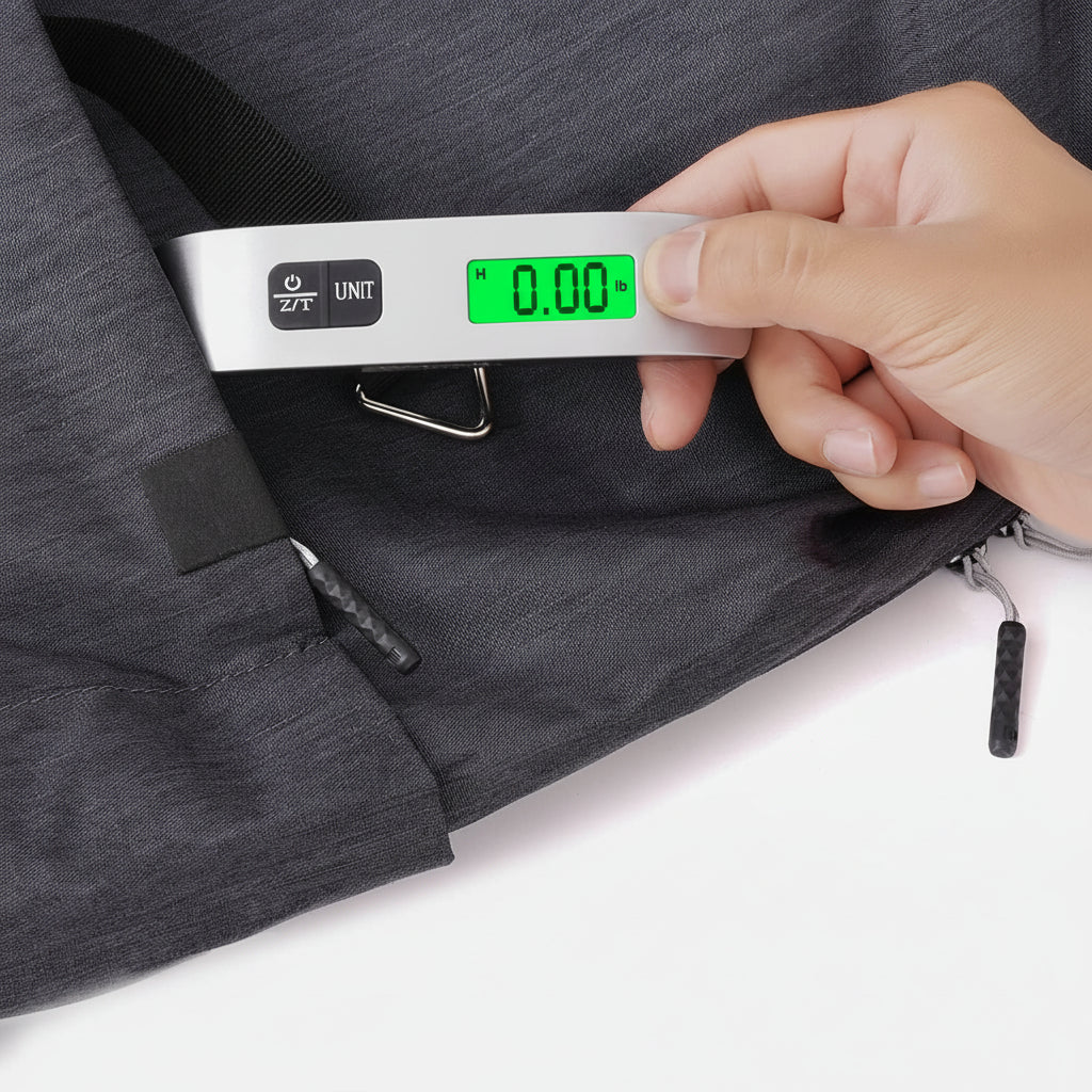 Portable Digital Luggage Scale For Hanging Baggage Weight | Temsk