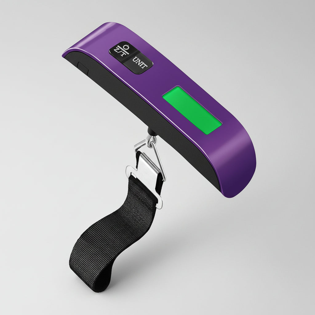 Portable Digital Luggage Scale For Hanging Baggage Weight | Temsk