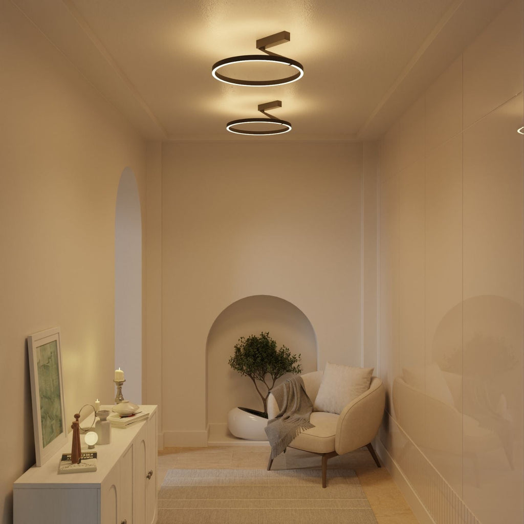 Noira Ceiling Light With Up And Downlight Warm 2700K Glow | Temsk