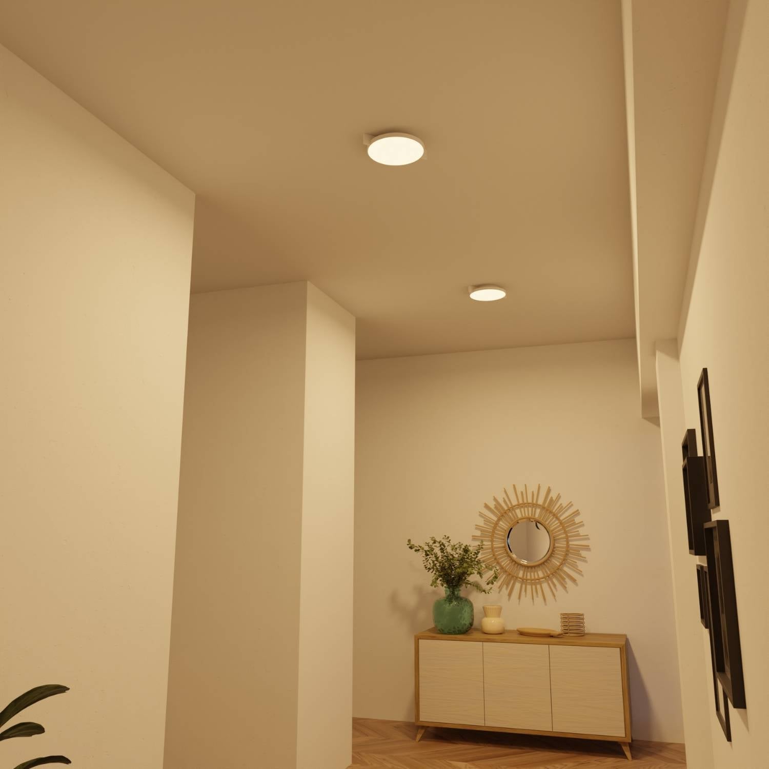 2700K Warm Ceiling Light For Calm And Even Ambient Illumination | Temsk