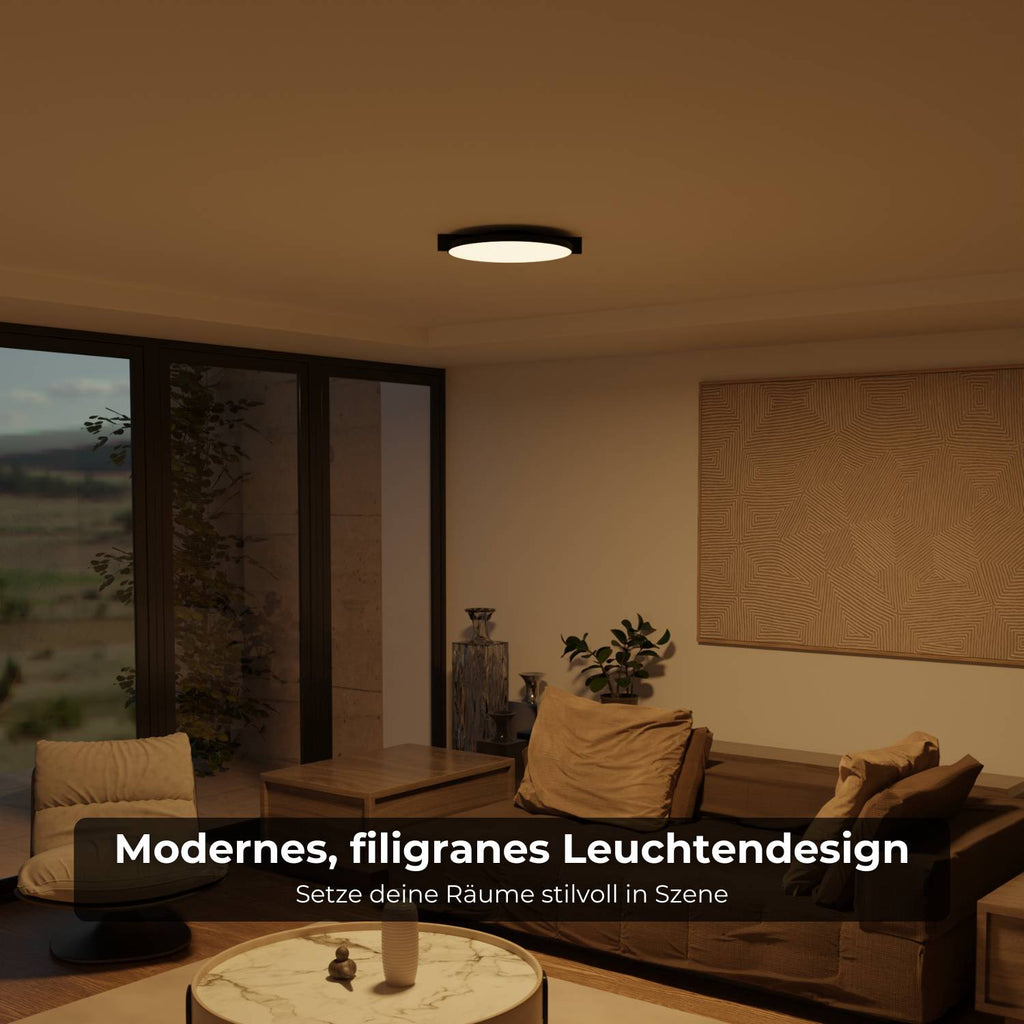 2700K Warm Ceiling Light For Calm And Even Ambient Illumination | Temsk