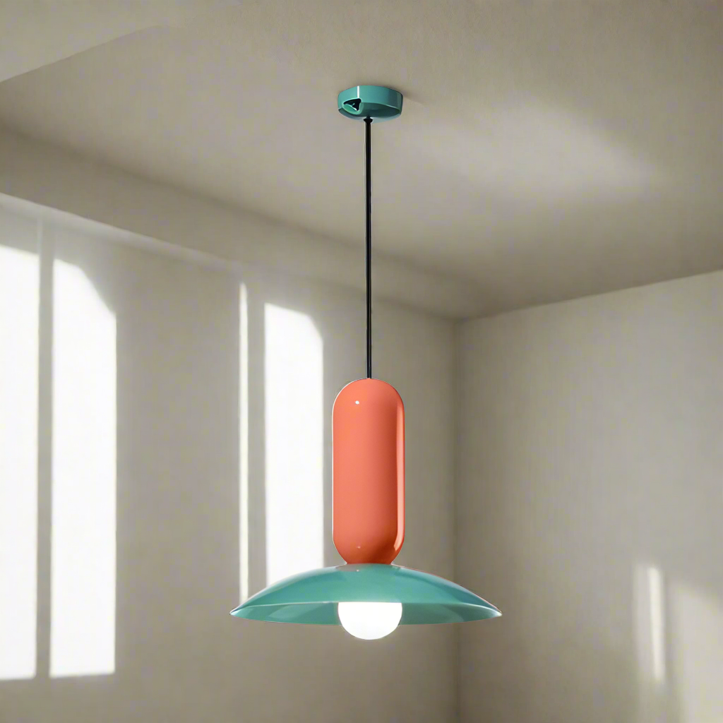 Aurelle Macaron Pendant Light Elegant Hanging Lamp | Snurv | Temsk