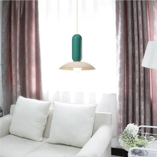 Aurelle Macaron Pendant Light Elegant Hanging Lamp | Snurv | Temsk
