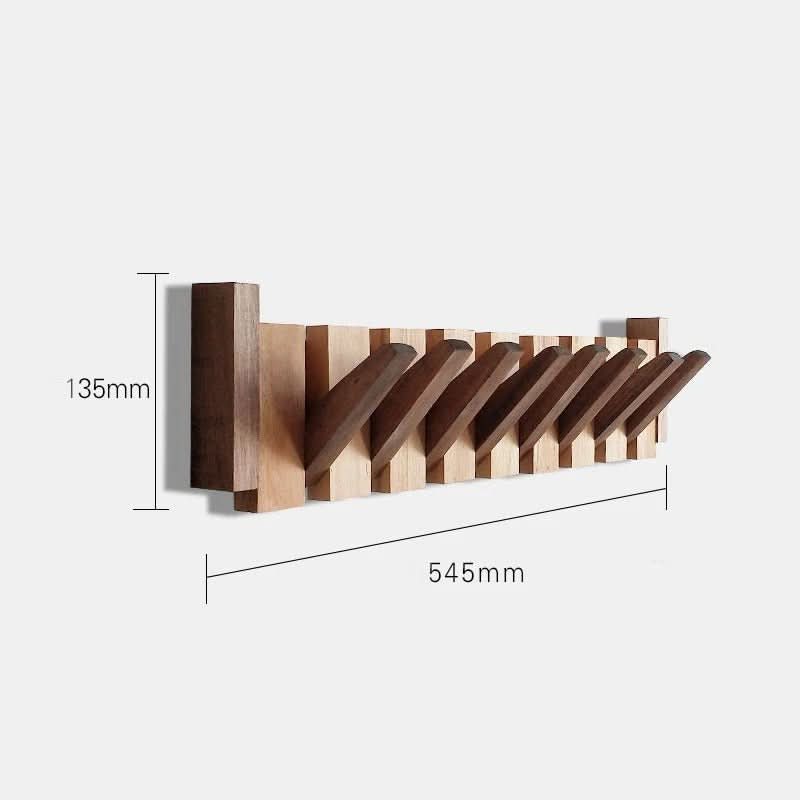 Foldable Wooden Wall Hook For Stylish Organization | Temsk