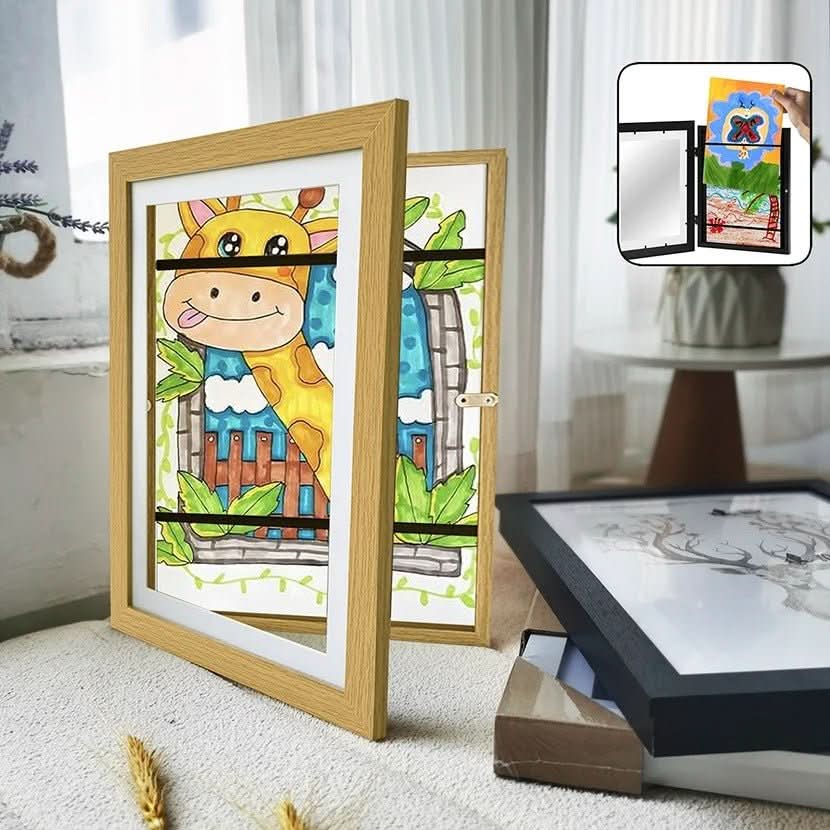 ArtKeeps Picture Frame for Storing and Presenting Kids Artwork | Temsk