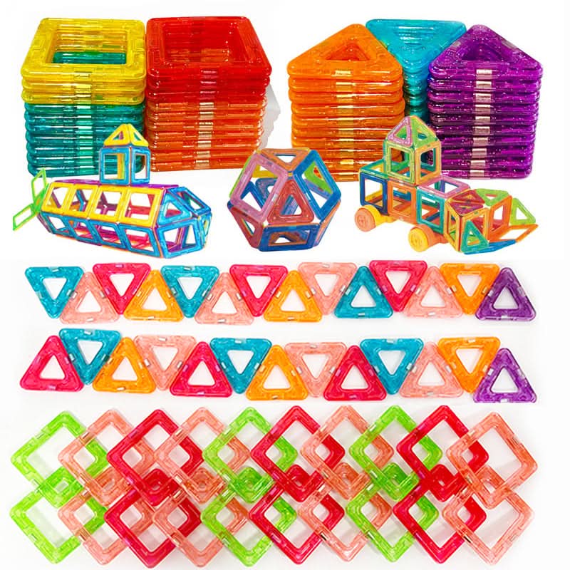 MagnetoBuild sada - kreativní magnetická hračka pro mladé stavitele od 4 let | Temsk