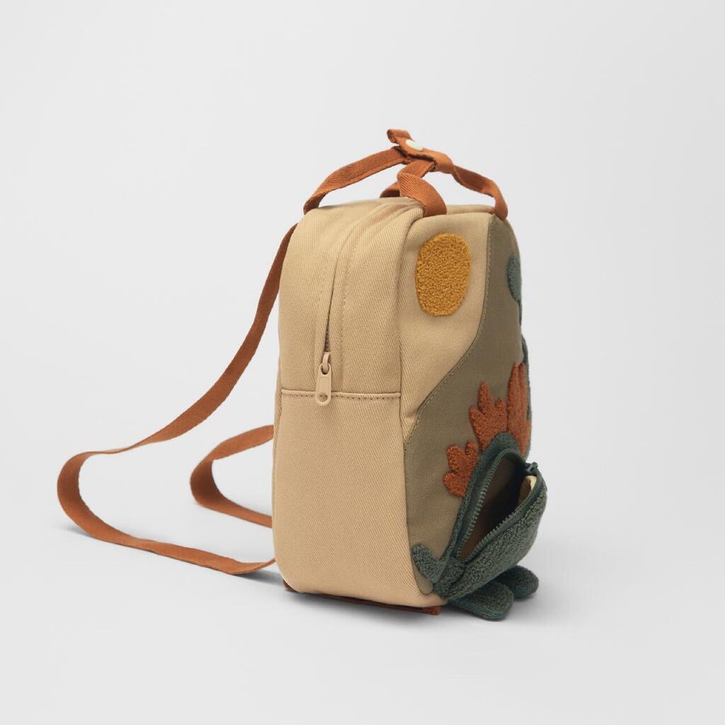 BrightLeaf Kids Backpack Handcrafted With Embroidery | Temsk
