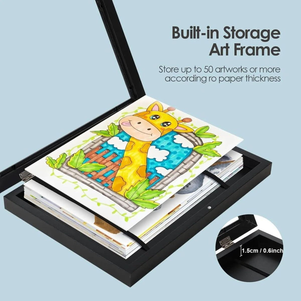 ArtKeeps Picture Frame for Storing and Presenting Kids Artwork | Temsk
