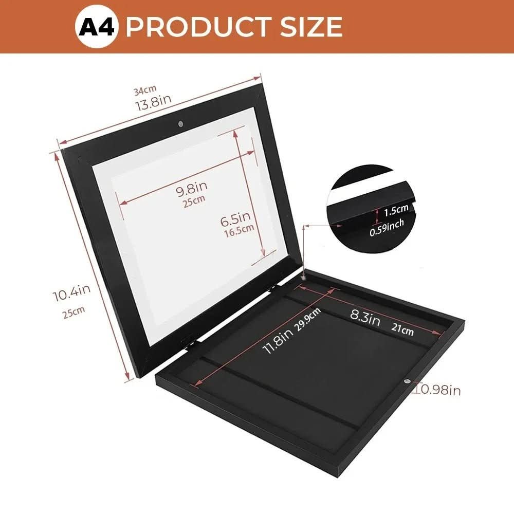ArtKeeps Picture Frame for Storing and Presenting Kids Artwork | Temsk