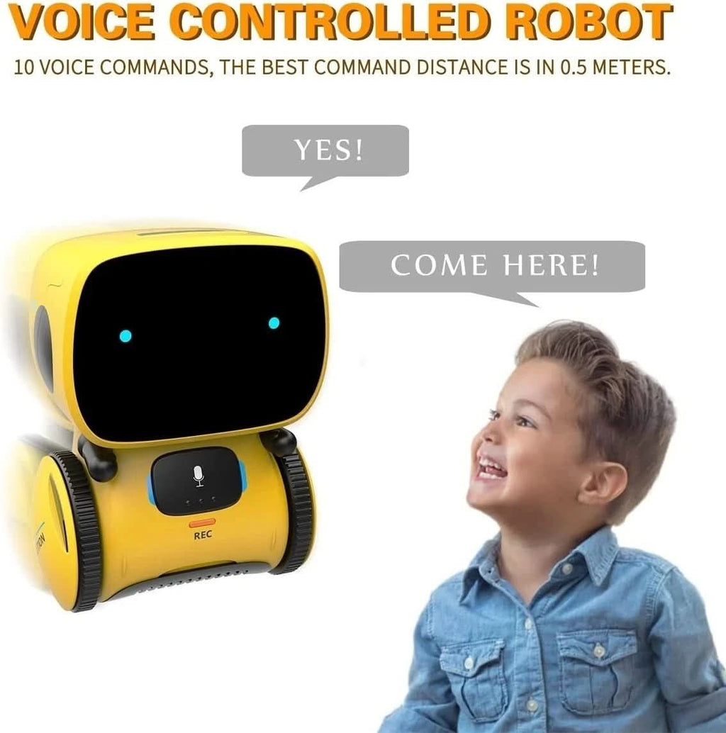 PulseBot mini interaktiv dansende robot med stemme- og lydfunktioner | Temsk
