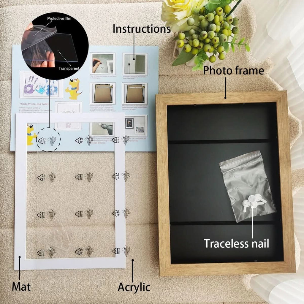 ArtKeeps Picture Frame for Storing and Presenting Kids Artwork | Temsk