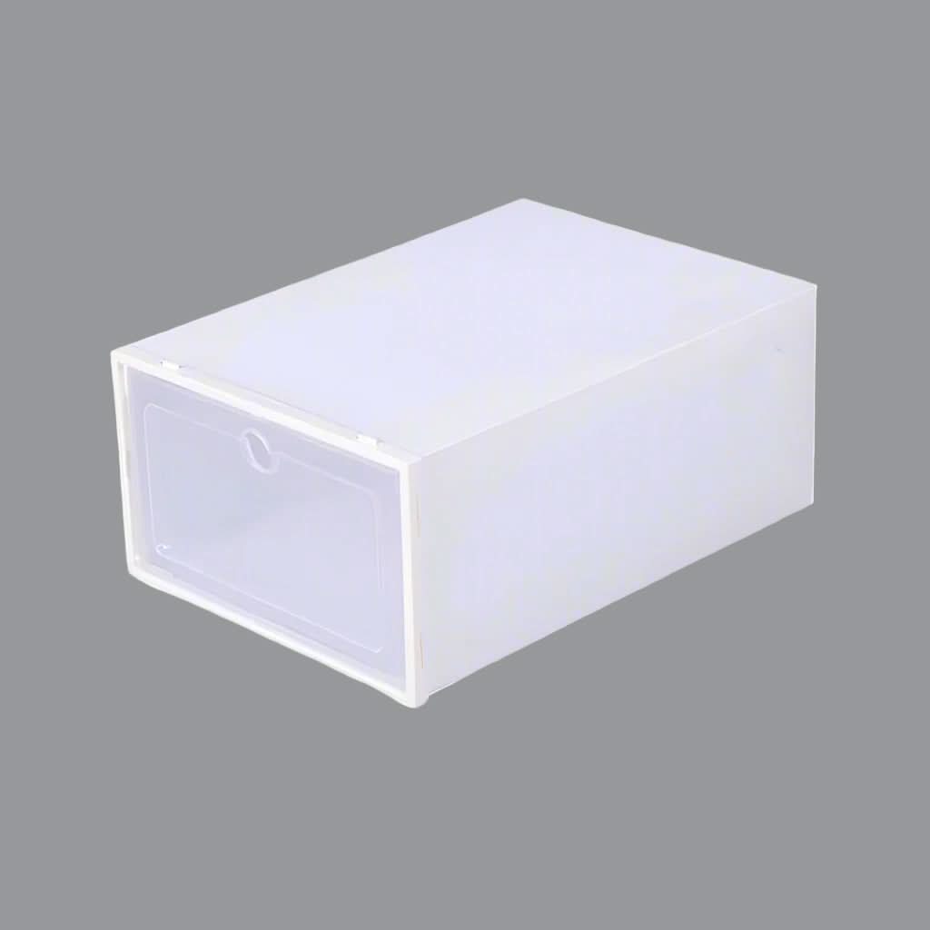 Stackable Clear Shoe Box For Easy, Visible Storage | Temsk
