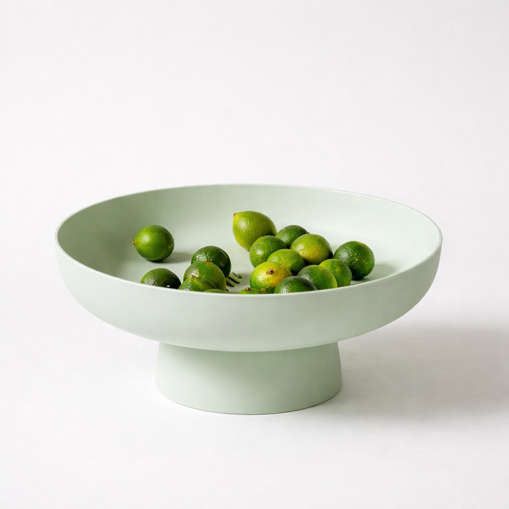 Decorative Pedestal Fruit Bowl For Tabletop And Kitchen Counter | Temsk