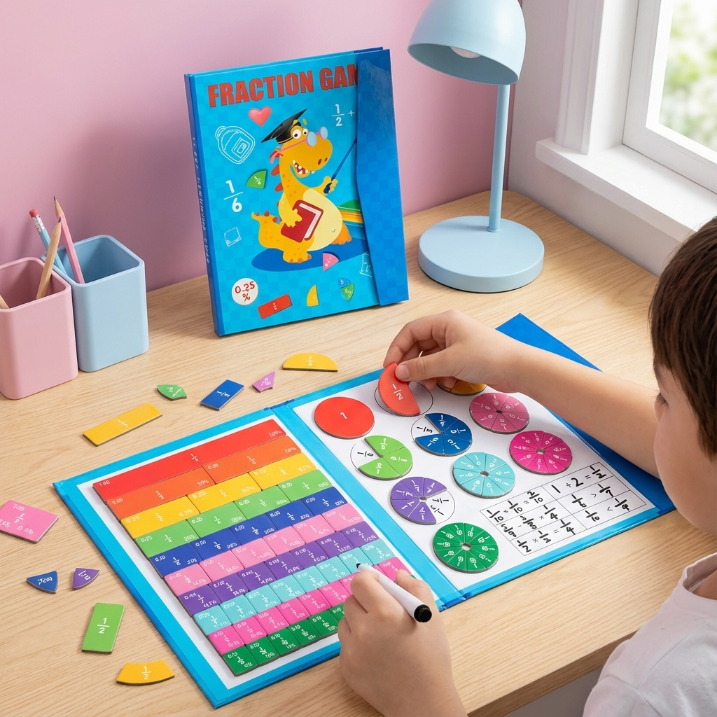 Magnetisches Mathe-Lernset für Kinder mit magnetischen Zahlen | Temsk