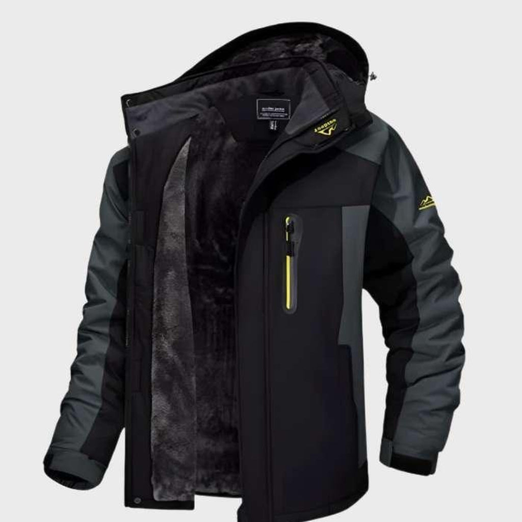 Herren wasserdichte Kapuzenjacke für Outdoor-Wetter | Temsk