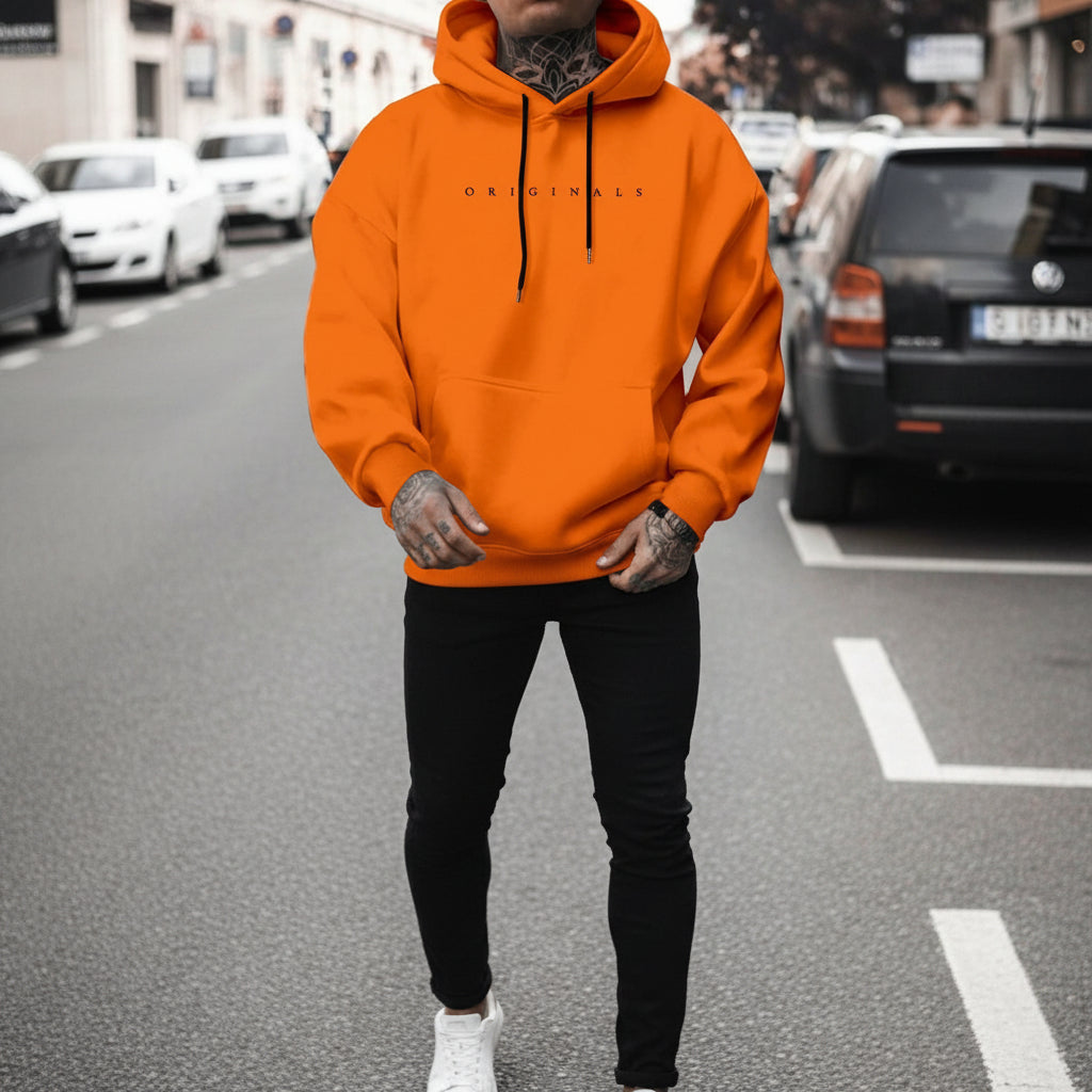 Herren lässiger Oversize Hoodie mit langen Ärmeln | Temsk