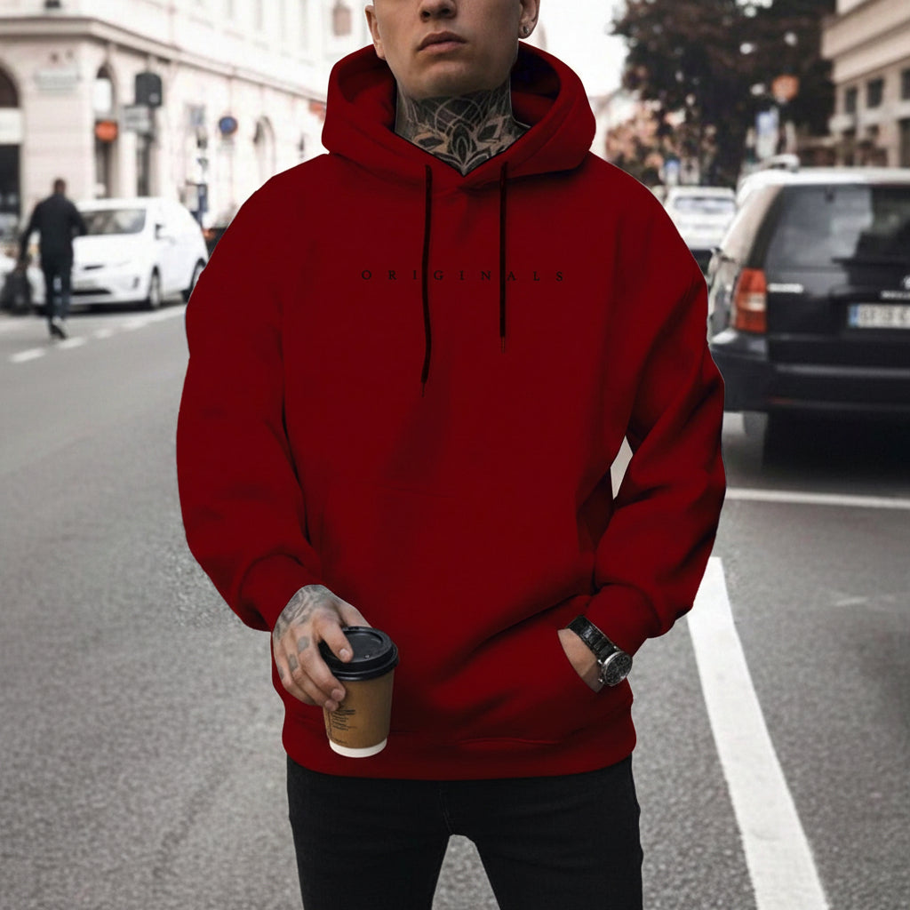 Herren lässiger Oversize Hoodie mit langen Ärmeln | Temsk