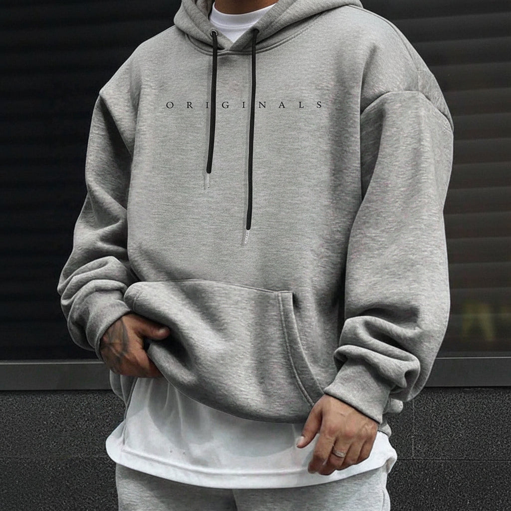 Herren lässiger Oversize Hoodie mit langen Ärmeln | Temsk