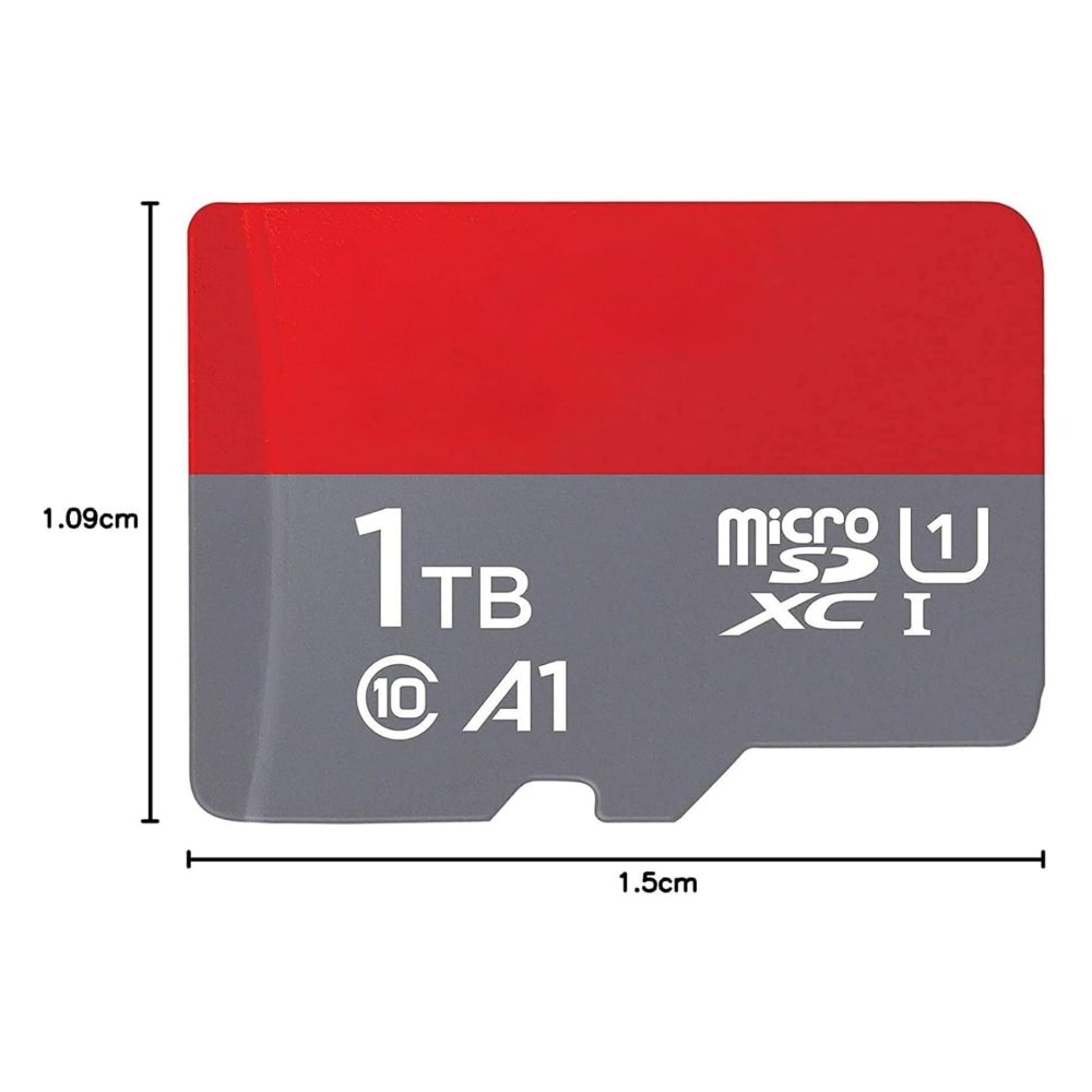 1TB Micro SD Card With High Speed Adapter For Phones And Cameras | Temsk