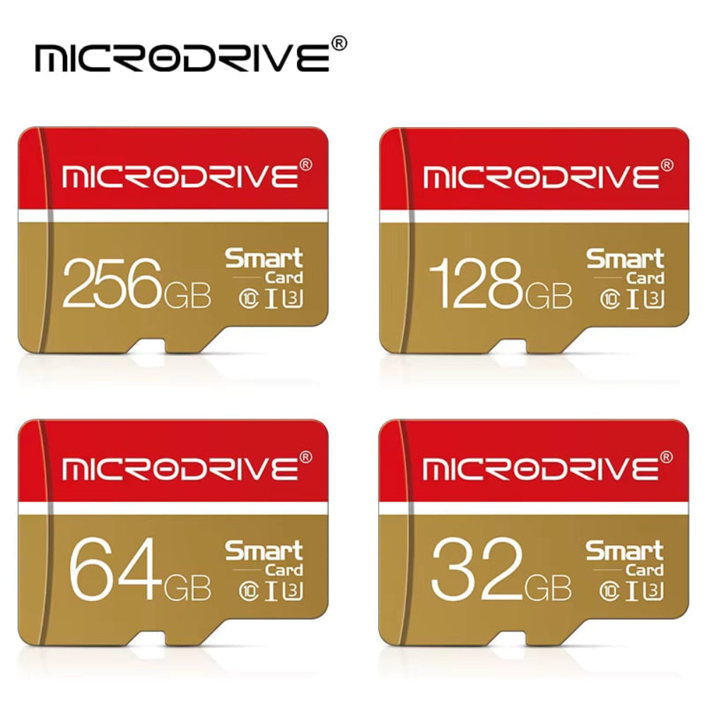 Hochgeschwindigkeits-MicroSD-Karte Klasse 10, Speicher von 8GB bis 256GB | Temsk