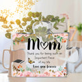 Mothers Day Floral Butterfly Acrylic Puzzle Keepsake For Display | Temsk