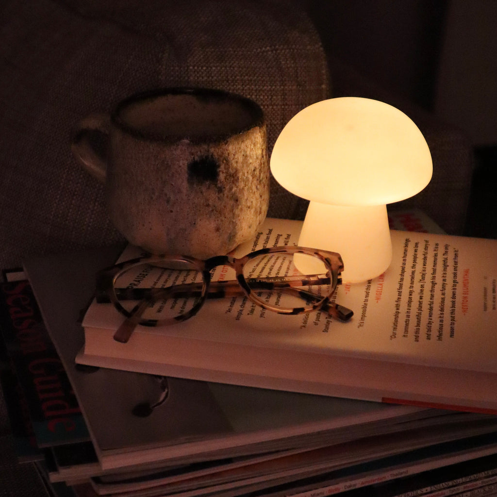 Luce notturna in porcellana a forma di fungo - MushGlow | Temsk