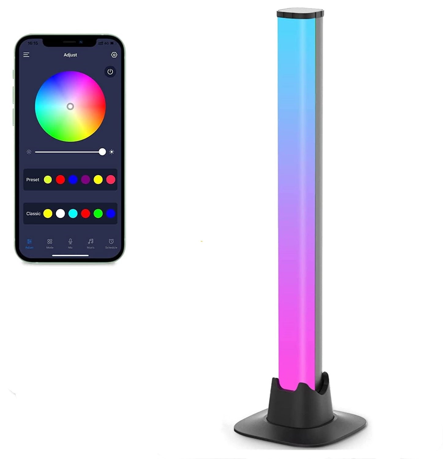 Music synchronization LED light bars - LumiRhythm | Temsk