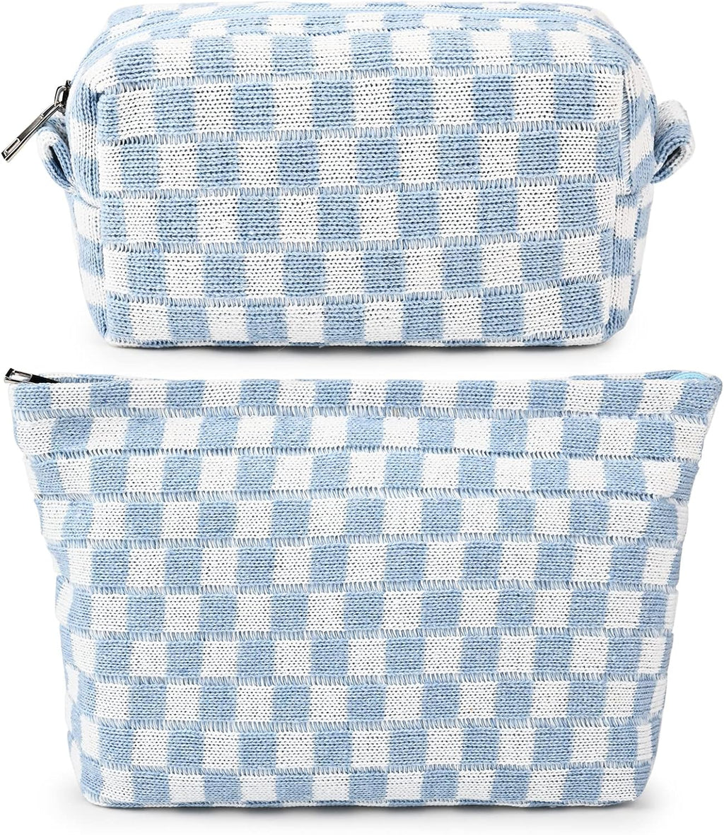 Must-Have Checked Make-up Bag Set | Temsk