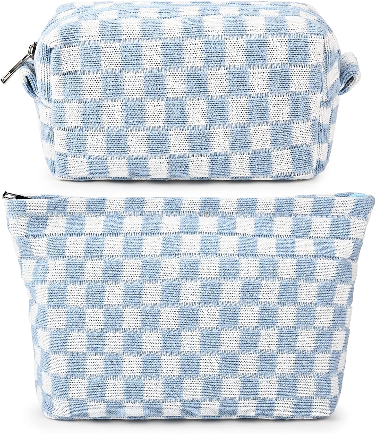 Must-Have Checked Make-up Bag Set | Temsk