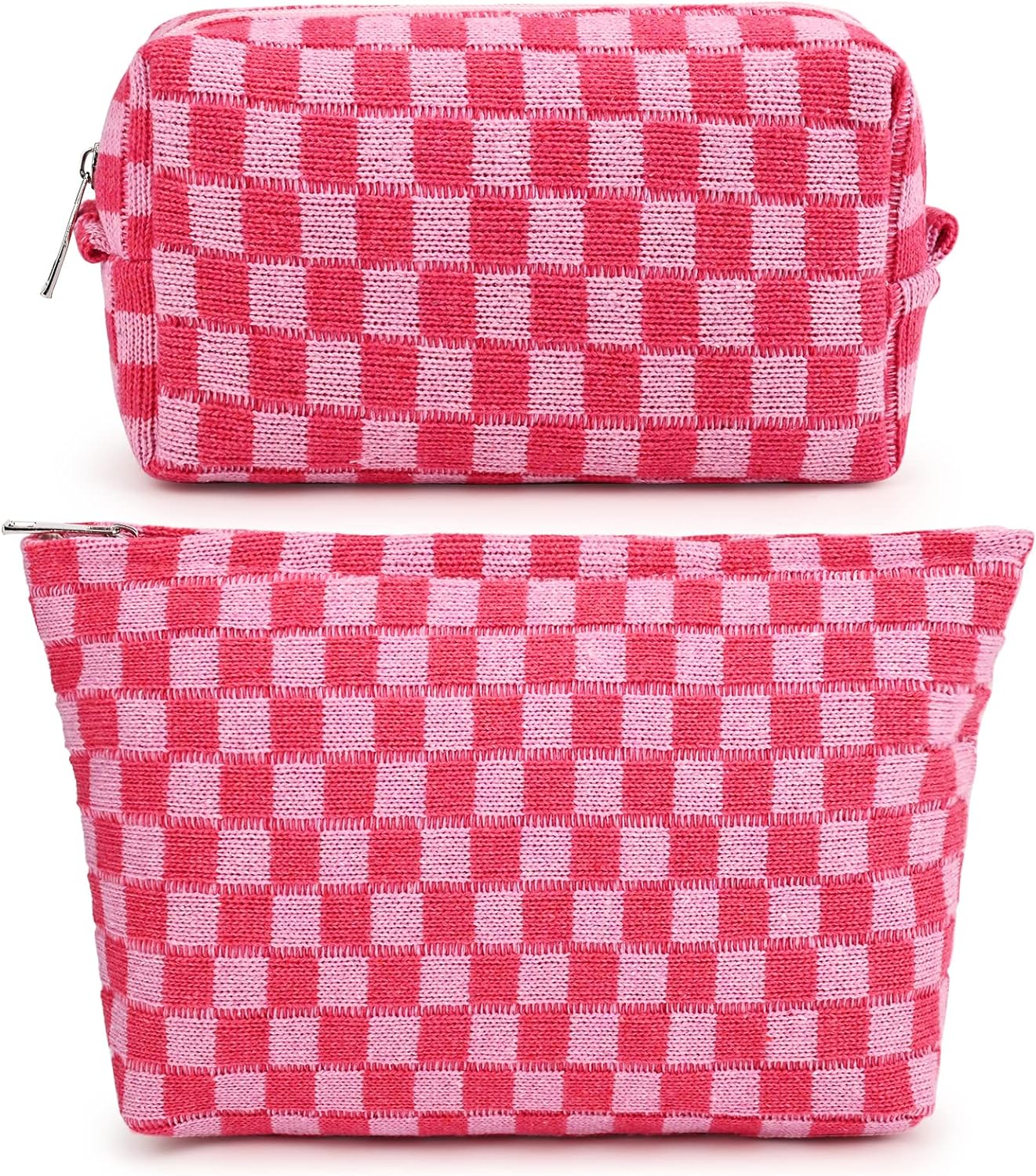 Must-Have Checked Make-up Bag Set | Temsk