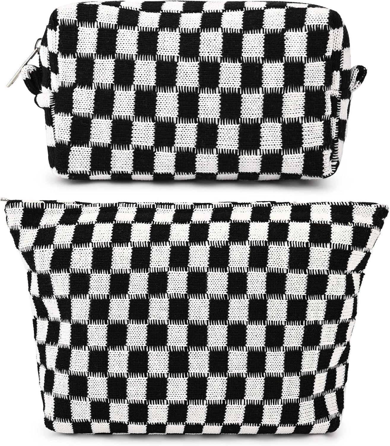 Must-Have Checked Make-up Bag Set | Temsk