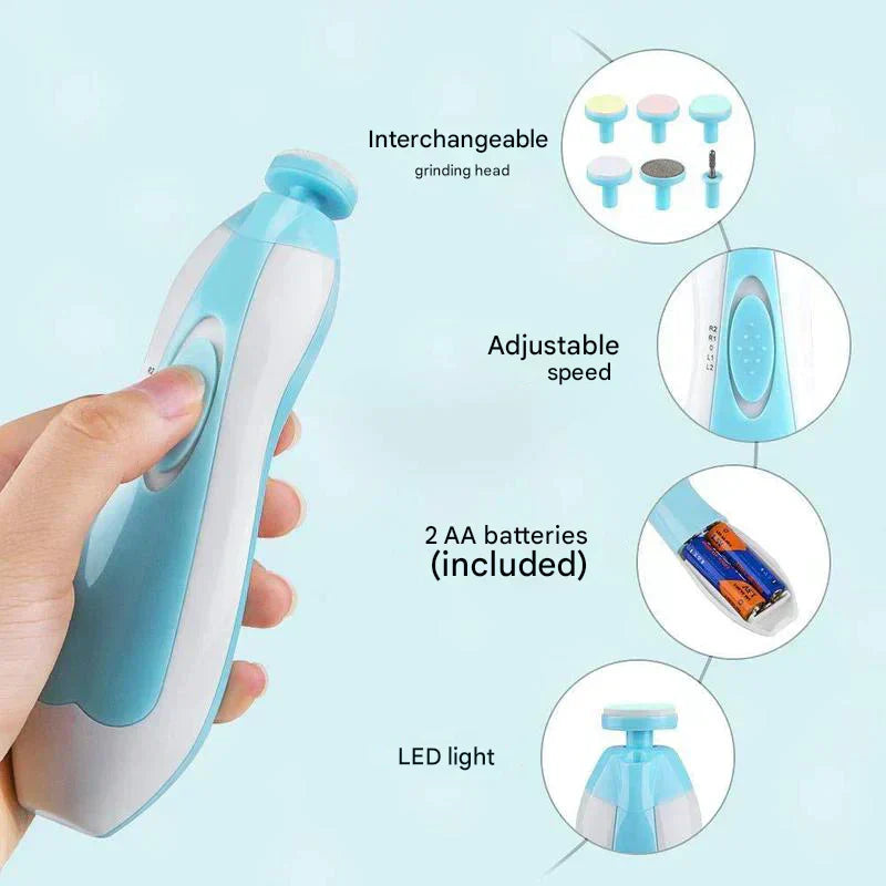 Nail care set for safe and easy nail clipping - BabyCare | Temsk