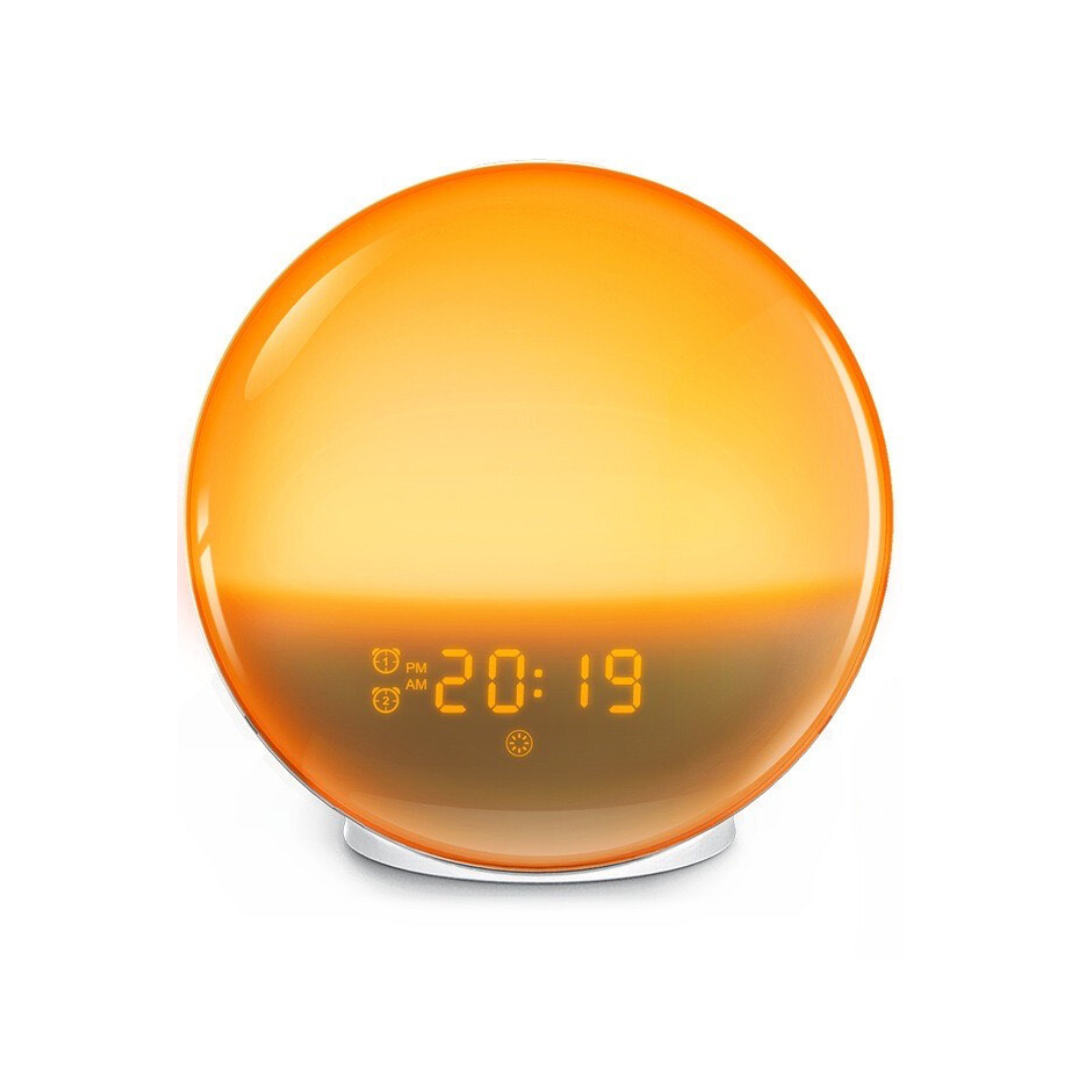 Natural Alarm Clock with Wake-up Light - GlowRise | Temsk