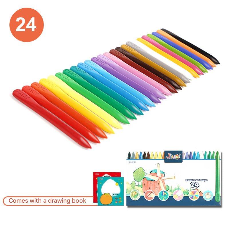Naturlige farverige voksfarvekridt - EcoCrayons | Temsk
