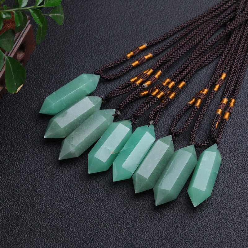 Natural Crystal Amethyst Healing Necklace - Lyra | Temsk