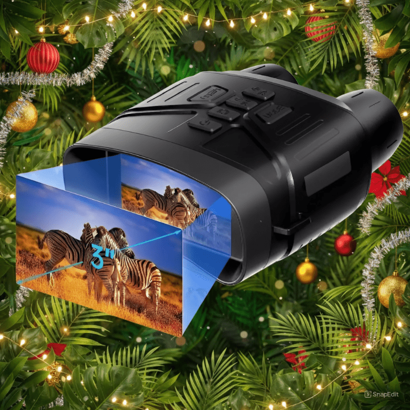 LumaGuard Digital Infrared Night Vision Binoculars With 4K Resolution And 36MP Camera | Temsk