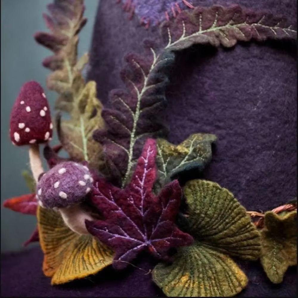 Moonspire Handcrafted Witch Hat For Halloween Parties | Temsk