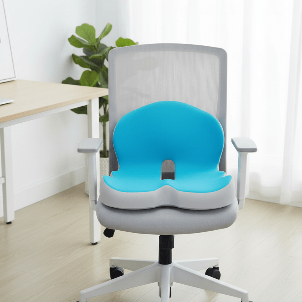 Memory Foam Seat Cushion For Office Chair Posture Support | Temsk