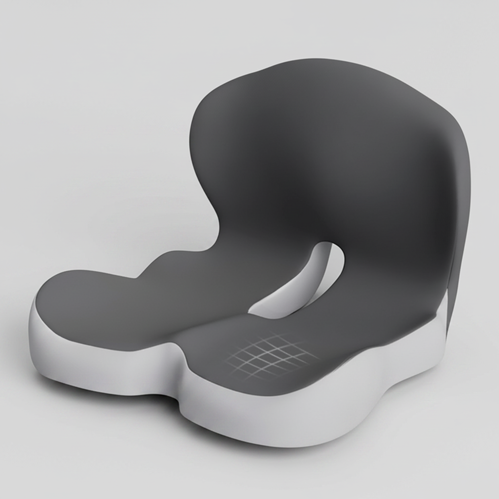 Memory Foam Seat Cushion For Office Chair Posture Support | Temsk