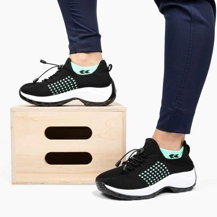 Women's Elastic Support Orthopedic Sneakers Footwear | Temsk