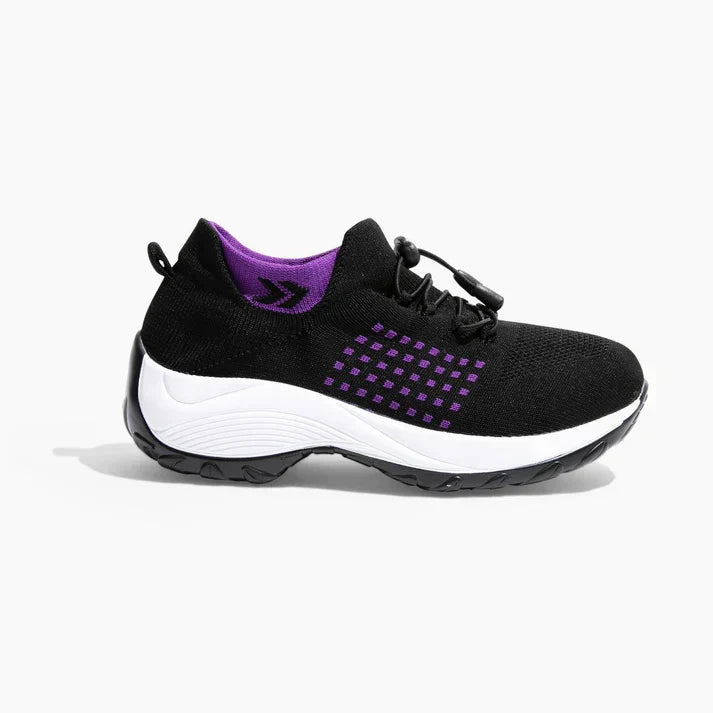 Women's Elastic Support Orthopedic Sneakers Footwear | Temsk