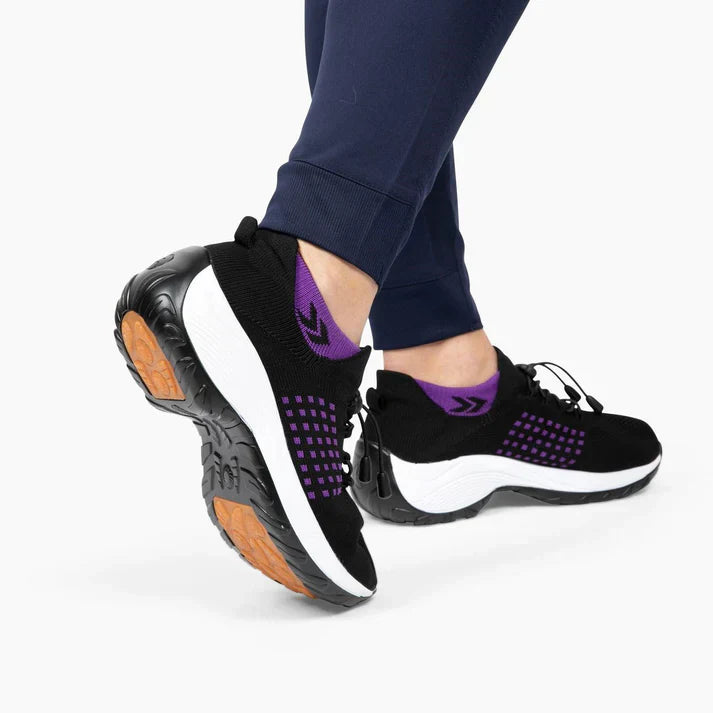 Women's Elastic Support Orthopedic Sneakers Footwear | Temsk