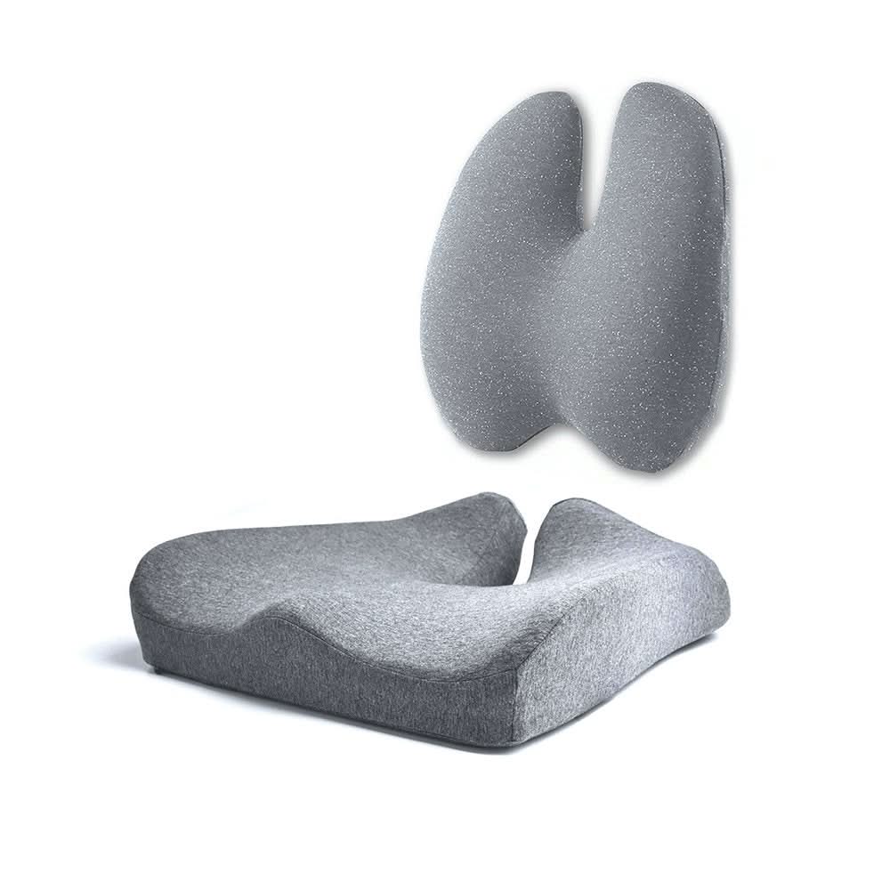 OrthoEase Orthopaedic Seat Cushion For Back And Coccyx Relief For Office, Car, Home | Temsk