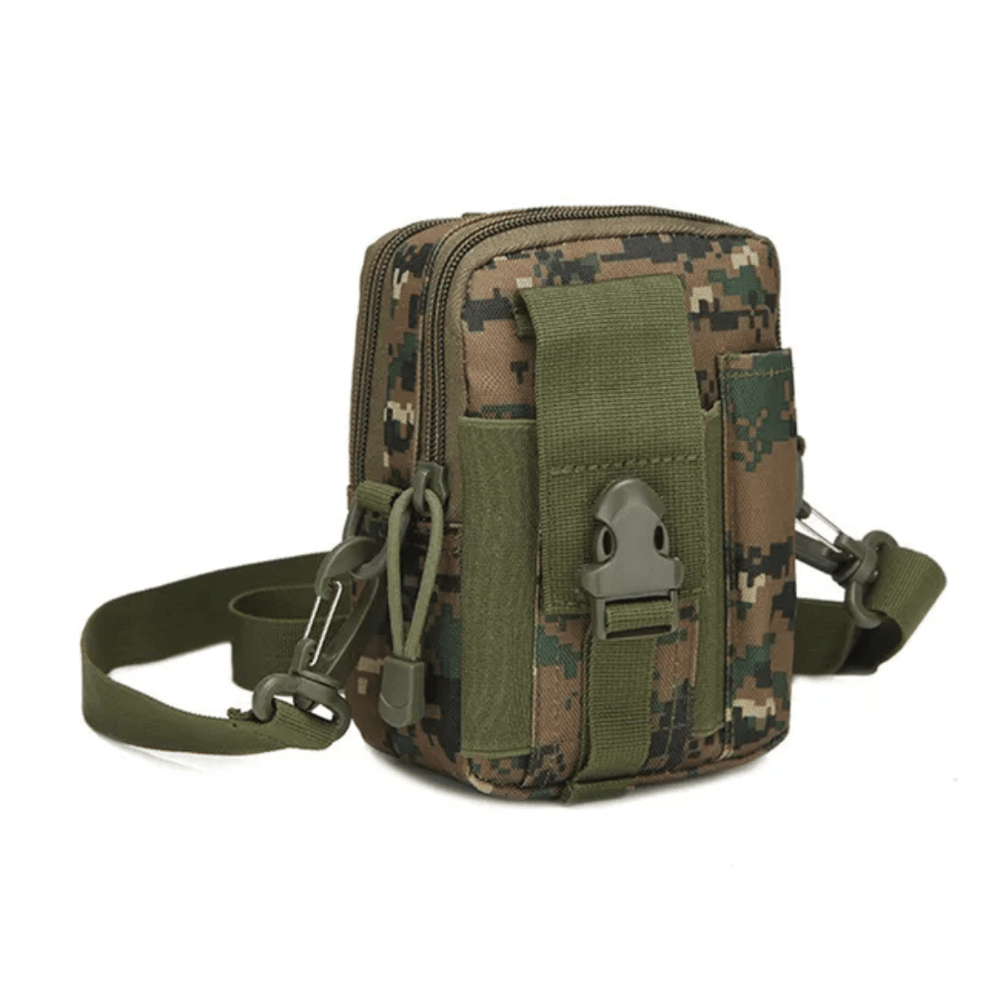 Marsupio da esterno, zaino in nylon resistente e impermeabile