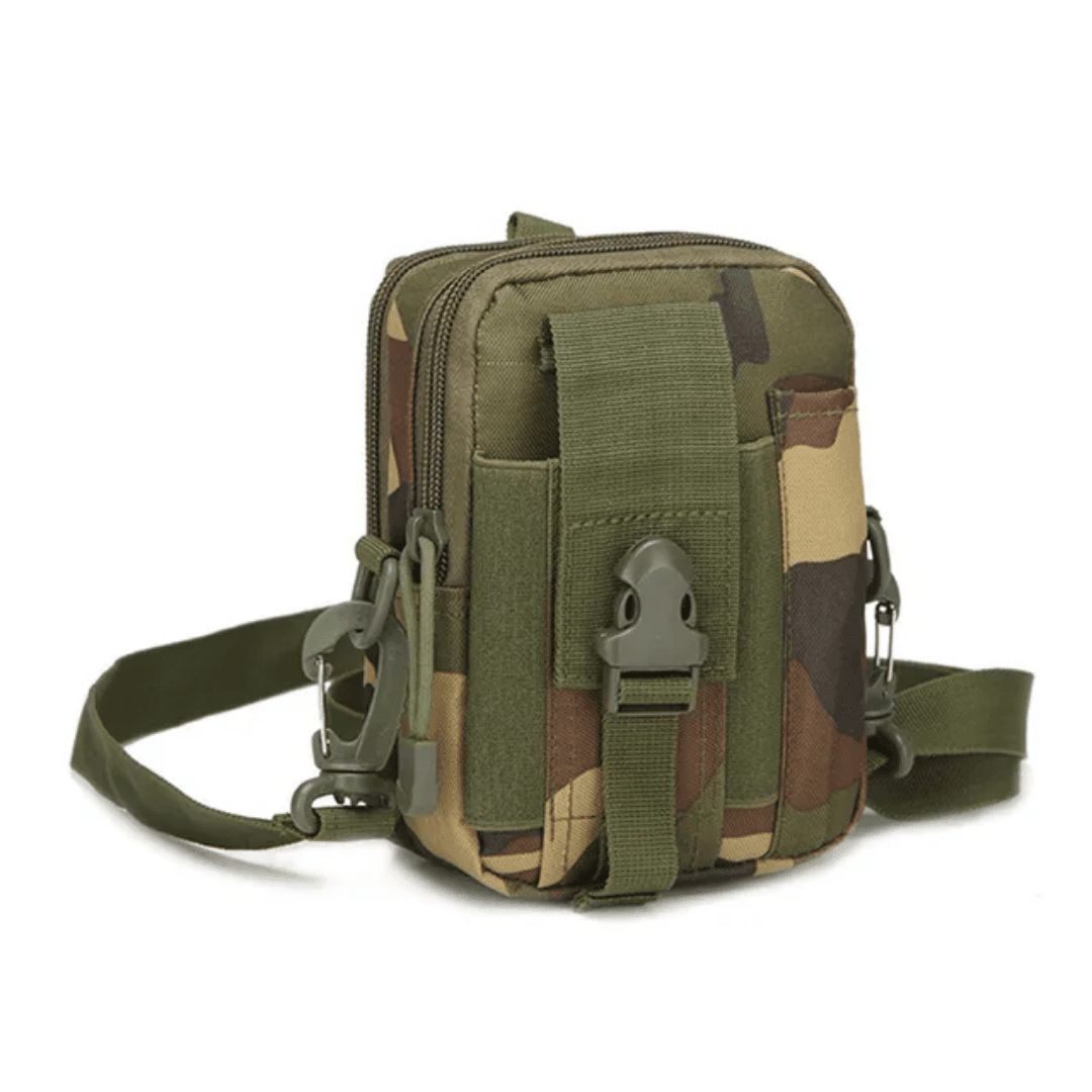 Marsupio da esterno, zaino in nylon resistente e impermeabile
