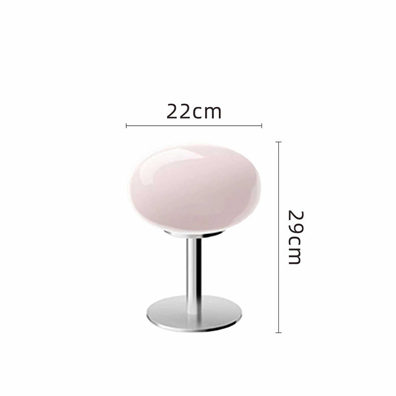 Aurelia Italian Glass Egg Table Lamp With Ambient LED Lighting | Temsk